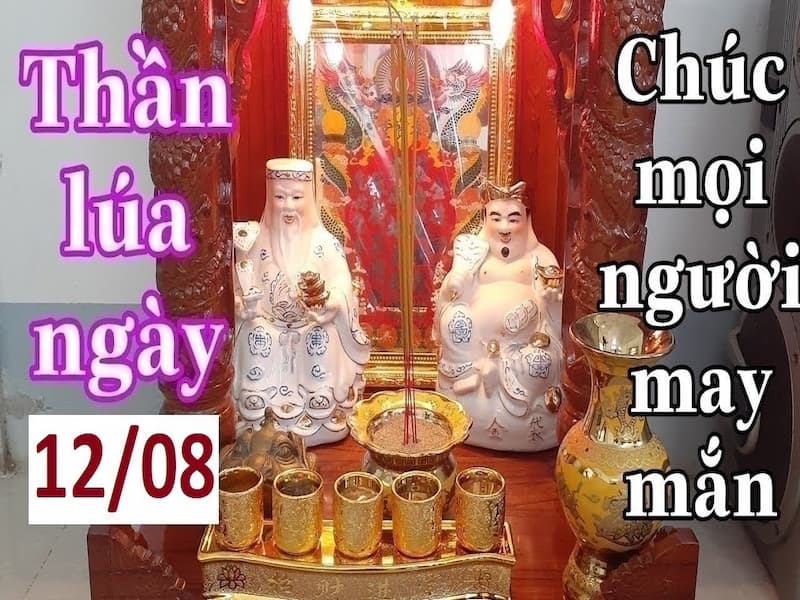 Những lưu ý khi cúng ông thần lúa